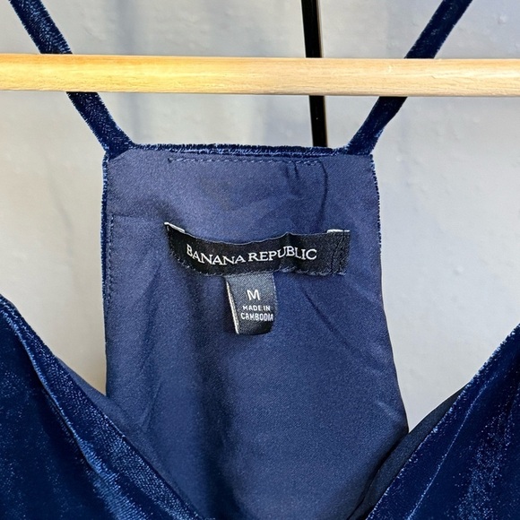 Banana Republic Velvet Knit Blue Camisole Top - Picture 4 of 4
